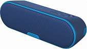 sony srs-xb2/lc blue bluetooth колонка с аккумулятором, nfc, aux, синяя