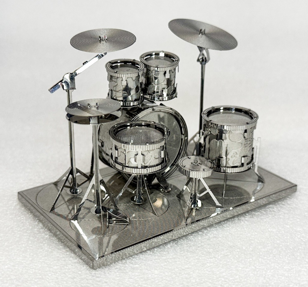 Сувенир "БАРАБАННАЯ УСТАНОВКА", малая, 3D модель, сталь