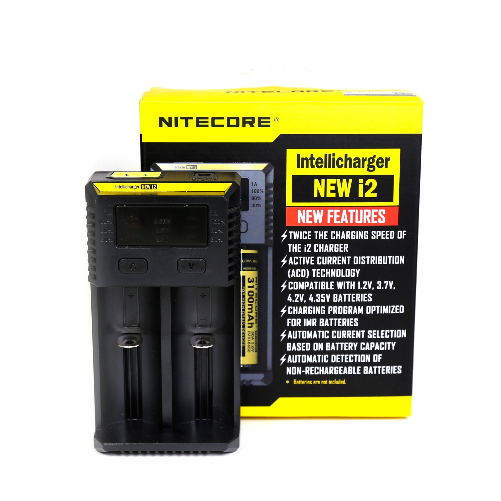 NITECORE Intellicharger i2 Зарядное устройство для 2 аккумуляторов
