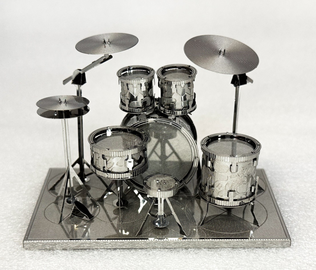 Сувенир "БАРАБАННАЯ УСТАНОВКА", малая, 3D модель, сталь