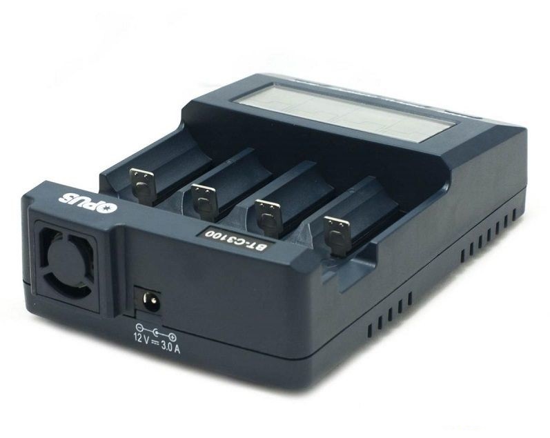 OPUS BT-C3100 V2.2 Intellicharger Зарядное устройство для 4 аккумуляторов Li-Ion, Ni-Cd, Ni-Mh