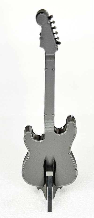 Сувенир "ГИТАРА Stratocaster", 3D модель, сталь