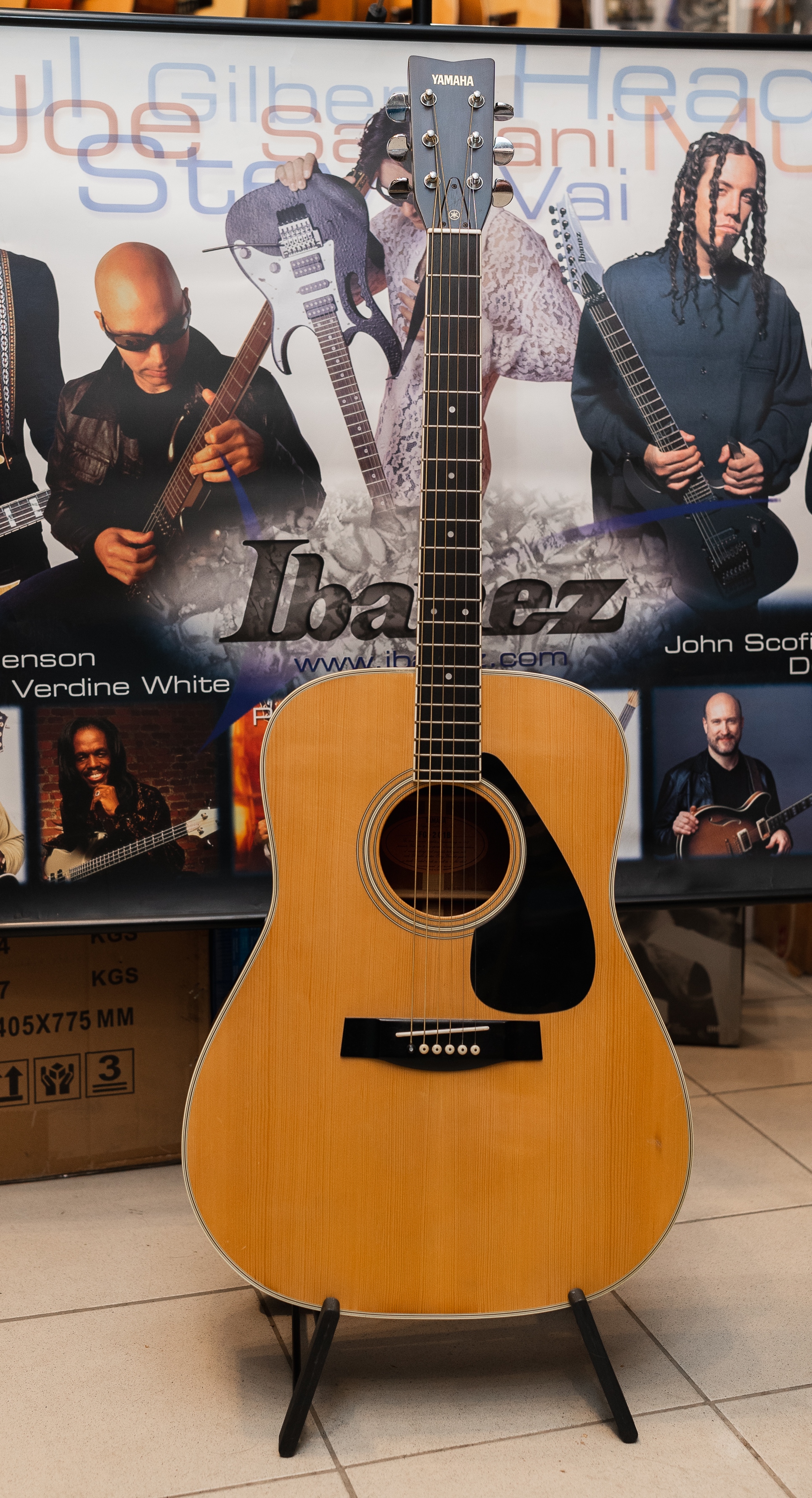 YAMAHA FG-201B vintage Japan 1978-1980, акустическая гитара