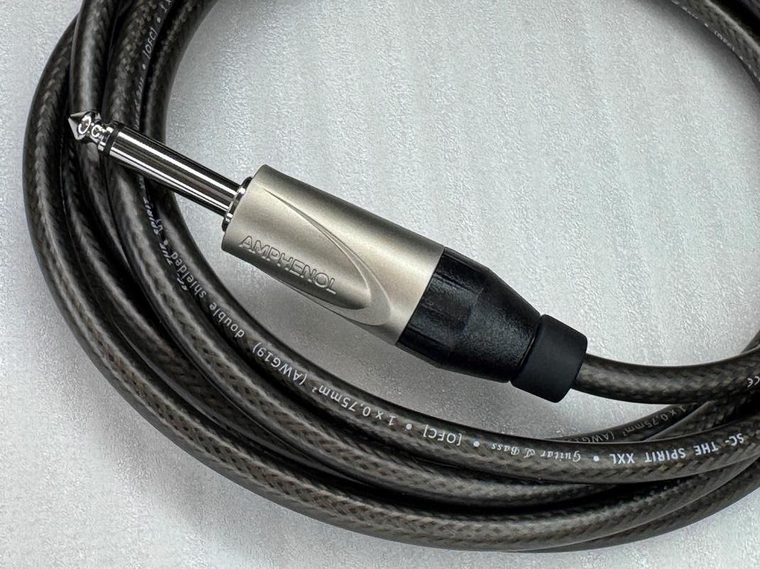 SOMMER CABLE SPIRIT XXL JMMSilentA-JMMA-3 шнур инструментальный TM1PSwitchPlug - JM2P (Amphenol), 3м