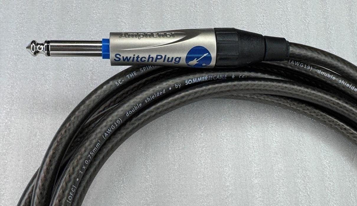 SOMMER CABLE SPIRIT XXL JMMSilentA-JMMA-3 шнур инструментальный TM1PSwitchPlug - JM2P (Amphenol), 3м