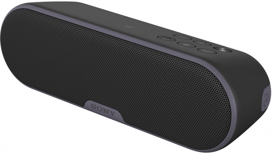 SONY SRS-XB2/BC BLACK Bluetooth колонка с аккумулятором, NFC, AUX, черная