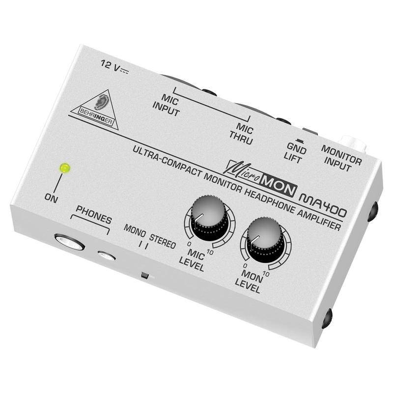 BEHRINGER MA400 компактный мониторный усилитель для стерео-наушников