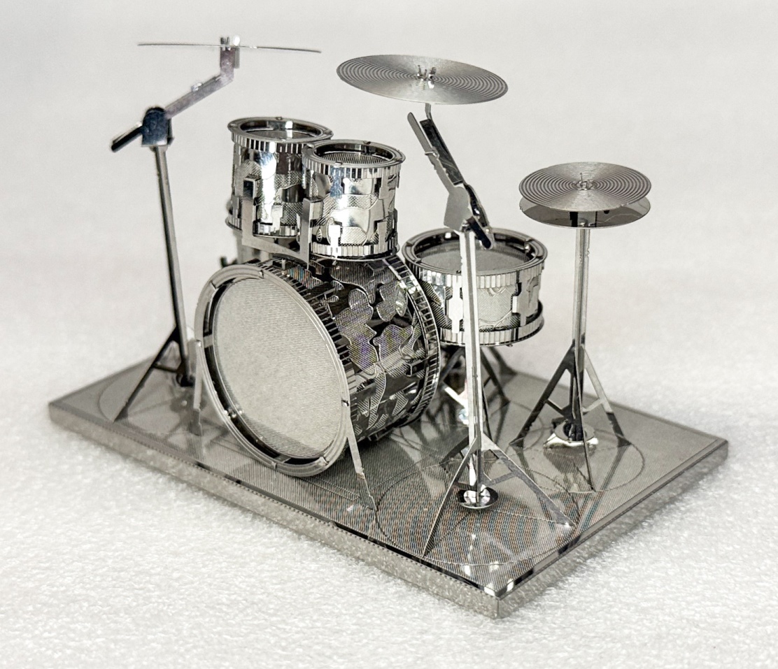 Сувенир "БАРАБАННАЯ УСТАНОВКА", малая, 3D модель, сталь