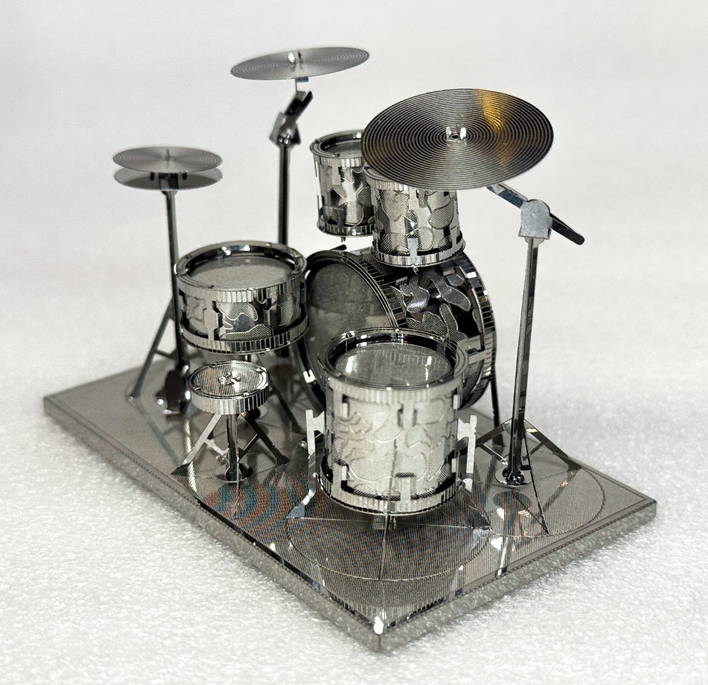 Сувенир "БАРАБАННАЯ УСТАНОВКА", малая, 3D модель, сталь