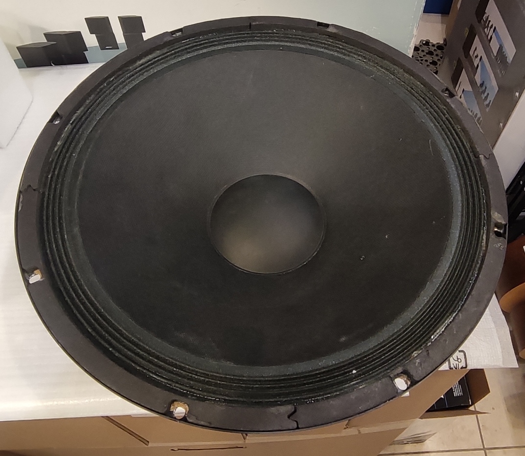 EMINENCE Alpha 15A динамик 15", 200Вт, 8 Ом (для А/С 4215) перемотан. УЦЕНКА. БЕЗ ГАРАНТИИ.