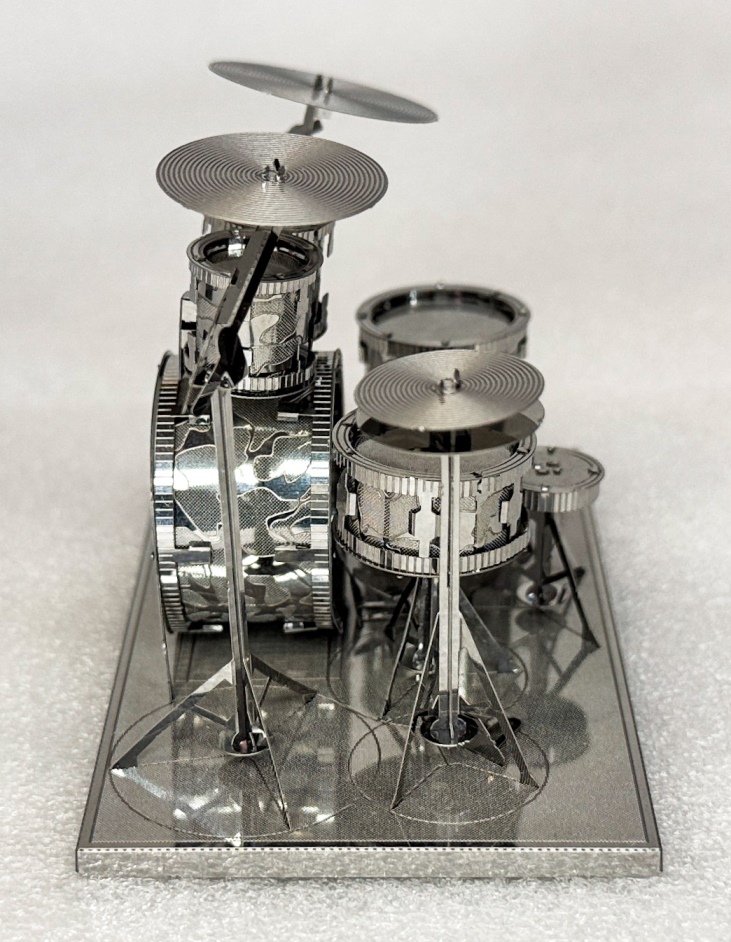 Сувенир "БАРАБАННАЯ УСТАНОВКА", малая, 3D модель, сталь