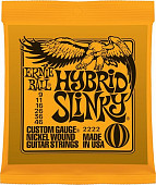 ernie ball 2222 струны для эл.гитары nickel wound hybrid slinky (9-11-16-26-36-46)