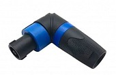 kuft nl4frx speakon разъем угловой кабельный, гнездо, 4 контакта