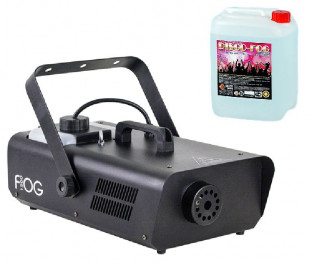 involight fog1500 дым-машина, генератор дыма, 1500вт, кабель ду-x1, беспроводной пульт ду, жидкость