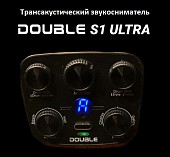 трансакустический датчик x2 double s1 ultra с usb-зарядкой, тюнер, эффекты ревер, дилей, хорус