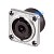 neutrik nl8mpr панельный разъем speskon, 8 контактов