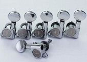 Колки для электрогитары arm parts cr 6l strat electric guitar machine heads cr хром