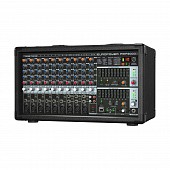 behringer pmp2000d микшер с усилителем 2x500 вт на 8 ом (2 x 1000 вт на 4 ом),14 каналов