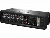 behringer pmp550m микшер с усилителем, 5 моно каналов, 500вт, 7 полосный графический эквалайзер