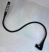 kuft la1l led gooseneck lamp warm 60cm 12v 4-pin xlr лампа на "гусиной шее" (аналог yamaha la1l и д)