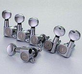 колки для электрогитары arm parts cr 3r3l strat electric guitar machine heads cr хром