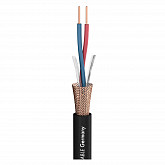 sommer cable club series mkii highflex микрофонный кабель, низкоемкостный 2х0,34мм черны