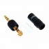 hicon hi-j35s-screw-m mini-jack 3,5мм штекер на кабель до 5,8мм черный металл.корпус, гайка (sennh)