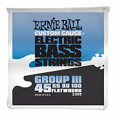 ernie ball 2806, струны для бас-гитары 45-100