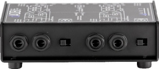 art dadb двухканальный активный di-box, аттеньюаторы позволяют подключать к балансным trs jack art dadb двухканальный активный di-box, аттеньюаторы позволяют подключать к балансным trs jack