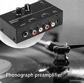 microphono pp500 ультракомпактный предусилитель-корректор проигрывателя виниловых пластинок