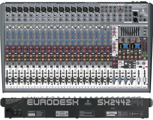 behringer sx2442fx eurodesk микшерный пульт