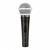 shure sm58s динамический кардиоидный вокальный микрофон (с выключателем)