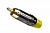 amphenol acpl-cyl rca кабельный штекер, короткий, металл, позолоченные контакты, мягкий желтый хвост