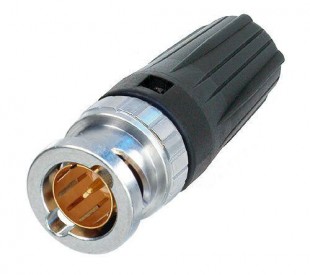neutrik nbnc75blp9 разъем bnc, кабельный подходит для кабелей: canare l-4cfb, belden1505a