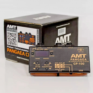 amt electronics cp-100 pangaea гитарный предусилитель, кабинет-симулятор