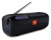 jbl tunerfm black bluetooth колонка с цифровым fm тюнером, аккумулятором, aux, черная