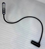 kuft la1l led gooseneck lamp 4-pin xlr лампа на "гусиной шее" 50см (аналог yamaha la1l) угловой xlr