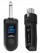 konig xlr-w single uhf радиосистема xlrf-jack передатчик в виде разъема xlr-f, для всех типов микроф