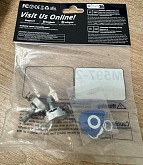 musiclily a500k m597-2 пара резисторов переменных 500 ком, фирменная упаковка, медиатор в подарок