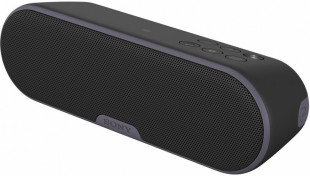 sony srs-xb2/bc black bluetooth колонка с аккумулятором, nfc, aux, черная