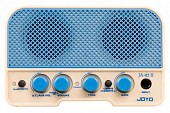 joyo ja-02 ii blue комбо электрогитарный 5вт, портативный, аккумулятор, bluetooth, aux, typec, overd