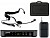 blx4cn/blx1 wh30tqg bag радиосистема с головным микрофоном, uhf 610-640mhz, в кейсе