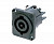 neutrik nac3mp-hc powercon панельный разъем, 32a/250b