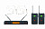 arthur forty psc u-9300b комплект из 2х головных радиомикрофонов, uhf