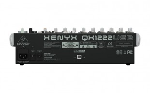 behringer qx1222usb микшерный пульт 16 каналов, usb/аудио интерфейс