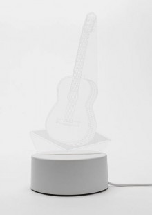 3d guitar classic led lamp светильник-ночник классическая гитара. питание от usb