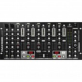 behringer vmx1000usb микшер для dj, 7-канальный, встроенный usb-интерфейс, mac, pc, микрофонный пред