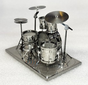 сувенир "барабанная установка", малая, 3d модель, сталь