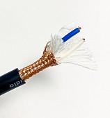 eshine e2s-03b-3 кабель микрофонный/симметричный 2x0,26мм 23awg экран плетеный, аналог canare l-2t2s