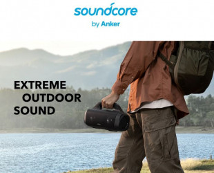 anker soundcore motion boom bluetooth колонка 30w с аккумулятором, superbass, влагозащита ipx7